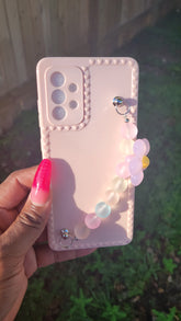 Flower Chain Case Peach